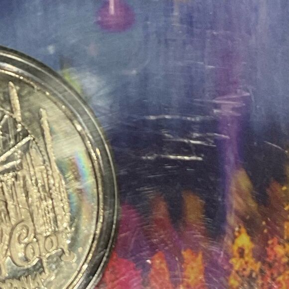 Disney California Adventure World of Color Nickel Silver Medallion - Picture 5 of 8